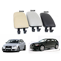 Δερμάτινο κάλυμμα υποβραχιόνιου τριών χρωμάτων για AUDI A3 8P A5 - DA04-DA06 - Sellzone.bg Δερμάτινο κάλυμμα υποβραχιόνιου τριών χρωμάτων για AUDI A3 8P A5 - DA04-DA06